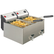 Neumärker Elektro-Fritteuse 2 x 8 Liter 00-00149