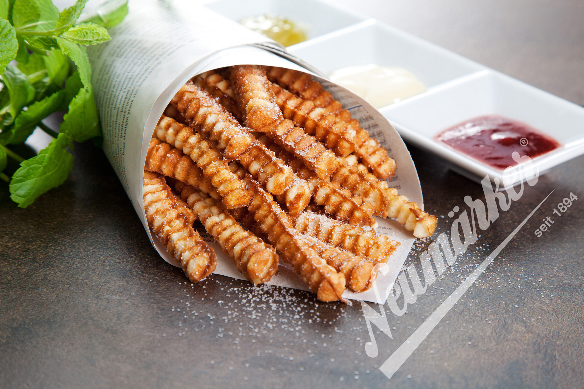 Waffel-Pommes
