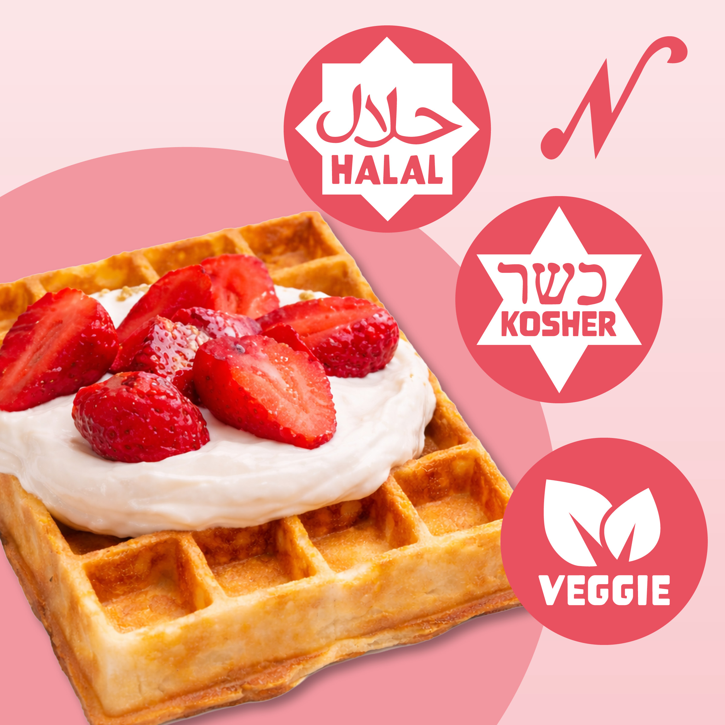 Protein-Waffel & Pancake Ready-Mix Karton à 10 (10x 1) Backmischung Neumärker 05-20139-01