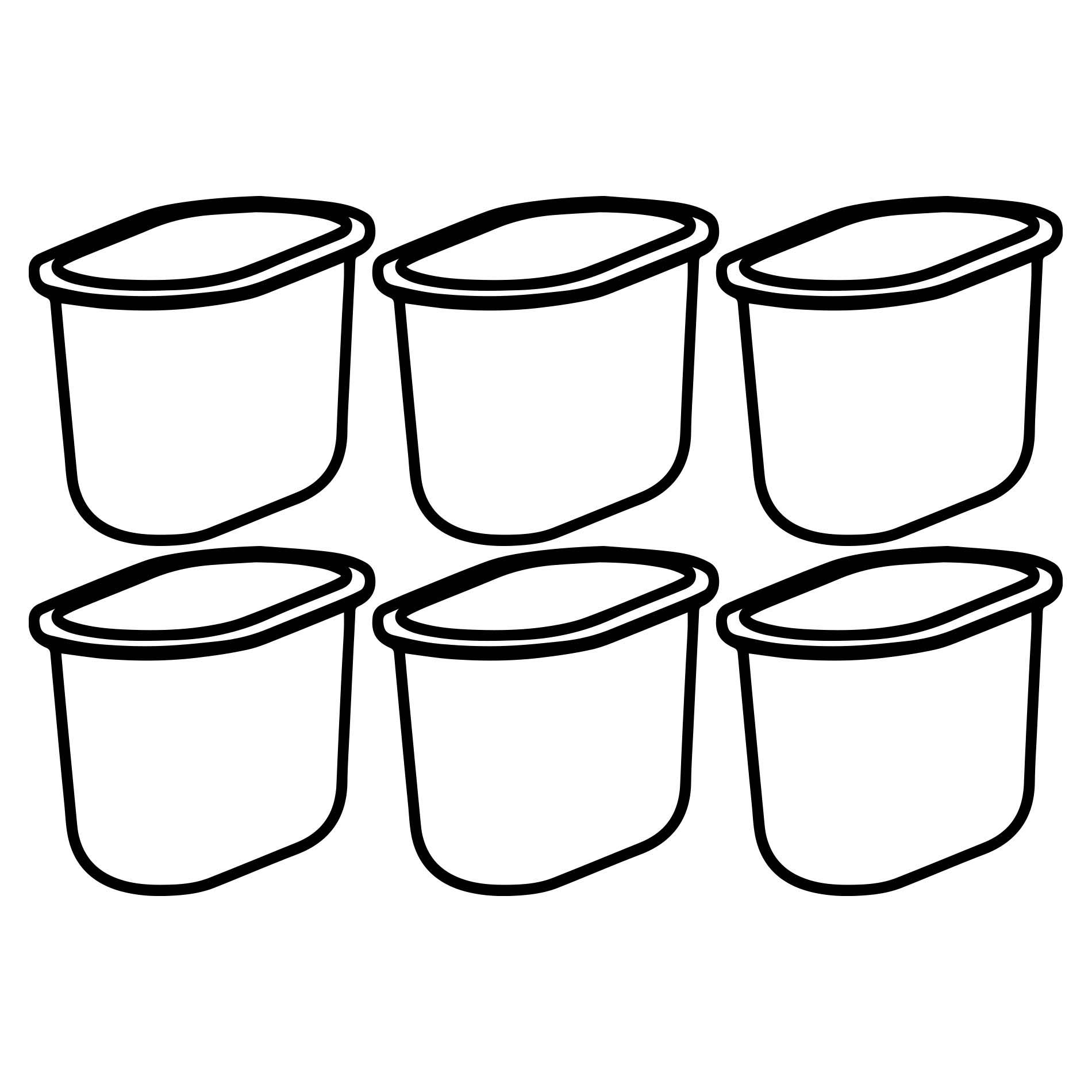 Wasserfilter-Set 6 Stück für Profi-Milchaufschäumer Neumärker 05-70252
