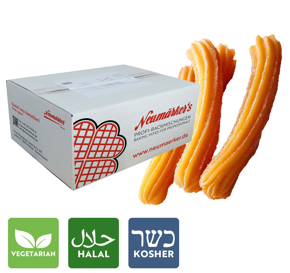 NEUMÄRKER Churros-Ready-Mix - Karton à 10 kg