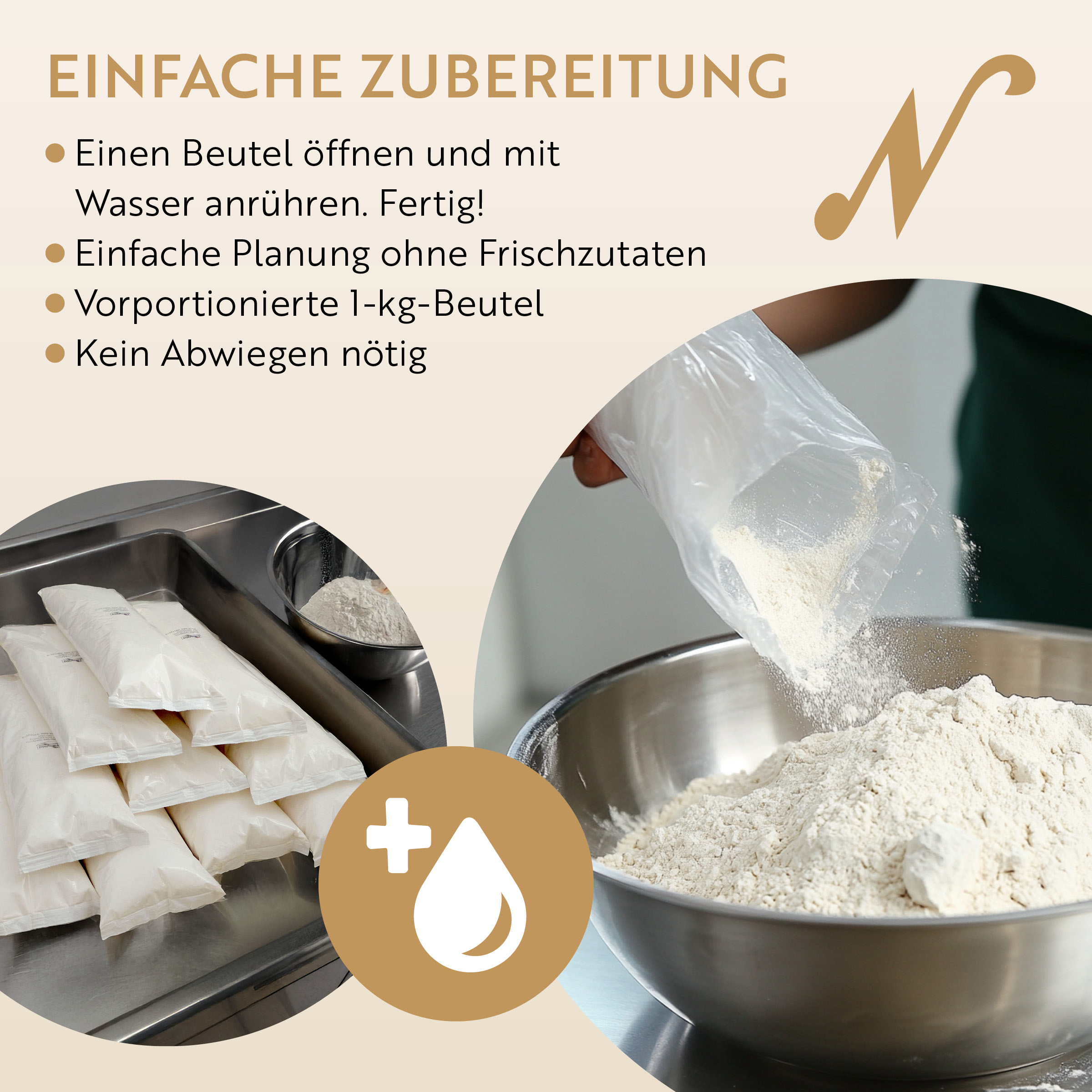 Neumärker Waffel-Ready-Mix - Fertigmischung 05-20122