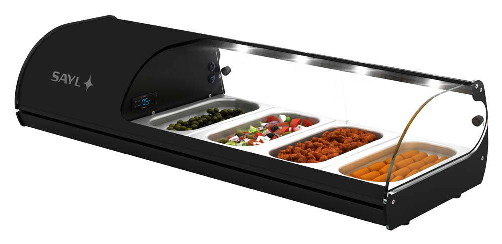 Royal Cooling Tapas 4 Kompressor links - 4x GN 1/3 x 40 mm