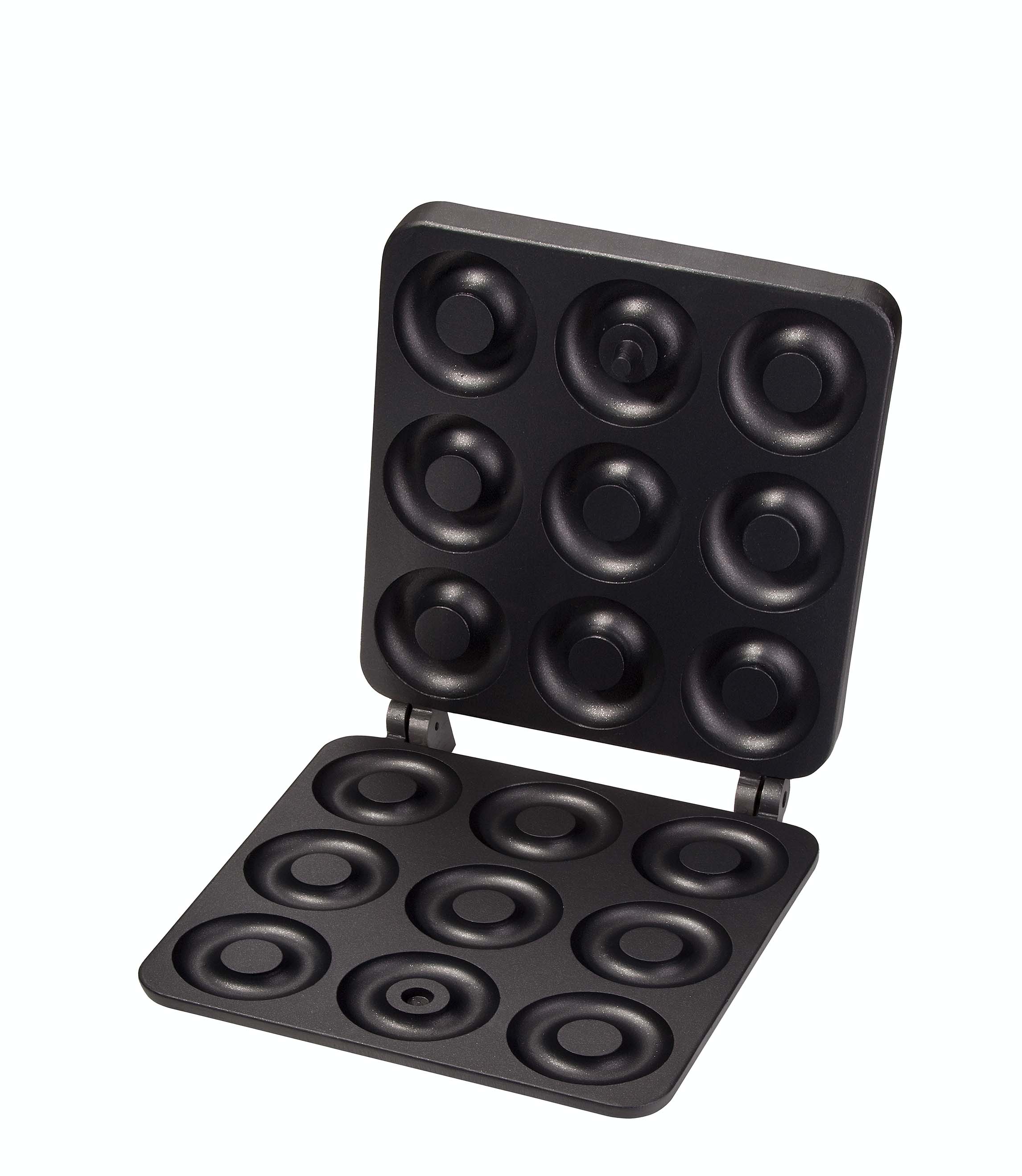 Neumärker Waffeleisen-Wechselplatte Dony Donut für Backsystem & Thermocook mit Antihaftbeschichtung
