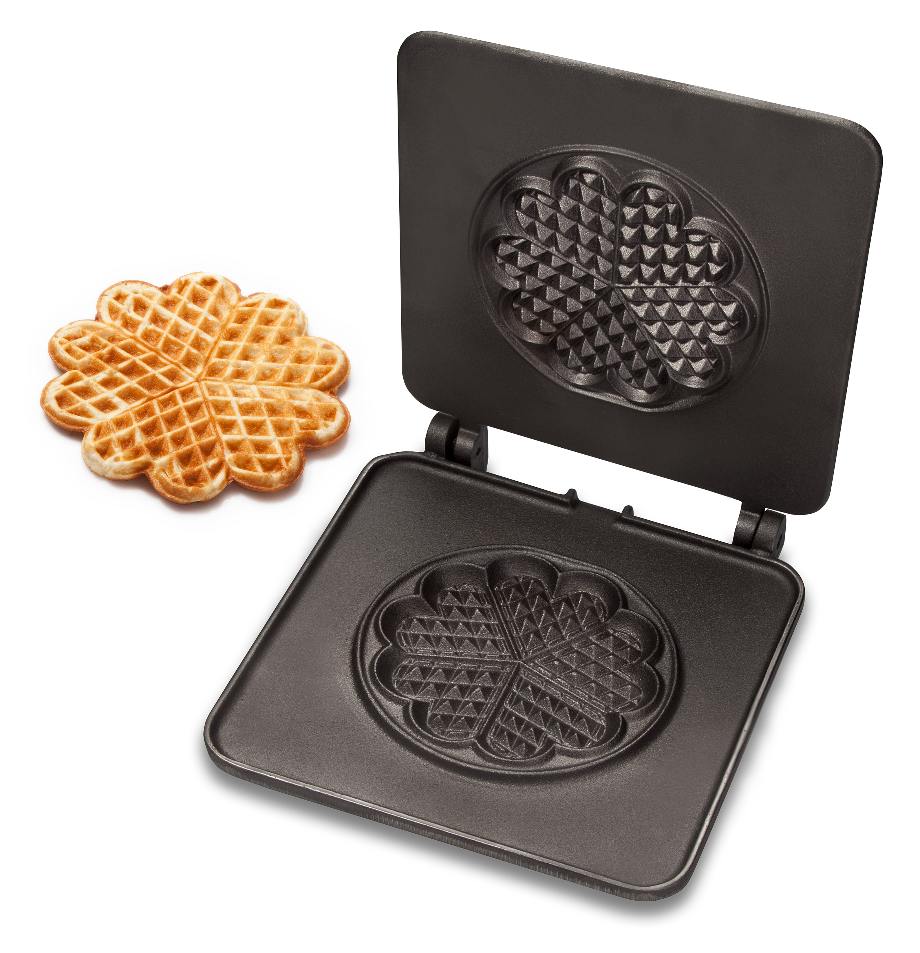 Neumärker  Waffeleisen-Wechselplatte kleine Herzwaffel für Backsystem & Thermocook