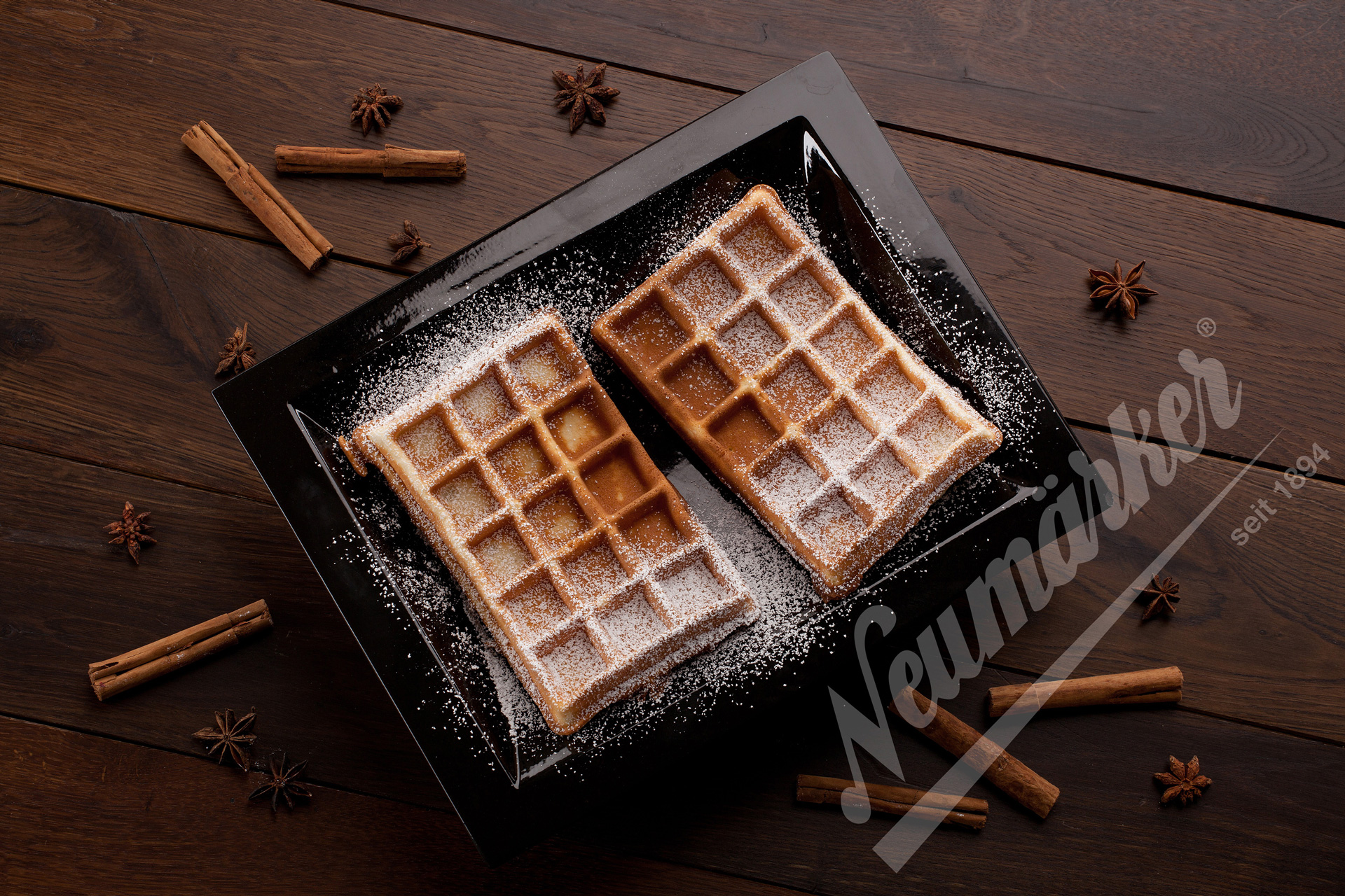 Waffeleisen-Wechselplatte Brüsseler Waffel von Neumärker 32-40715-01