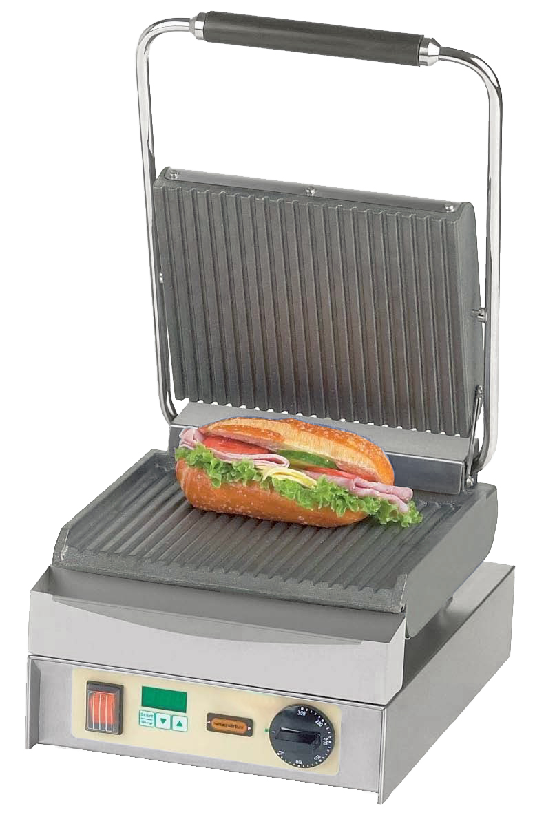 Neumärker Kontakt-Grill MASTER - oben und unten geriffelt