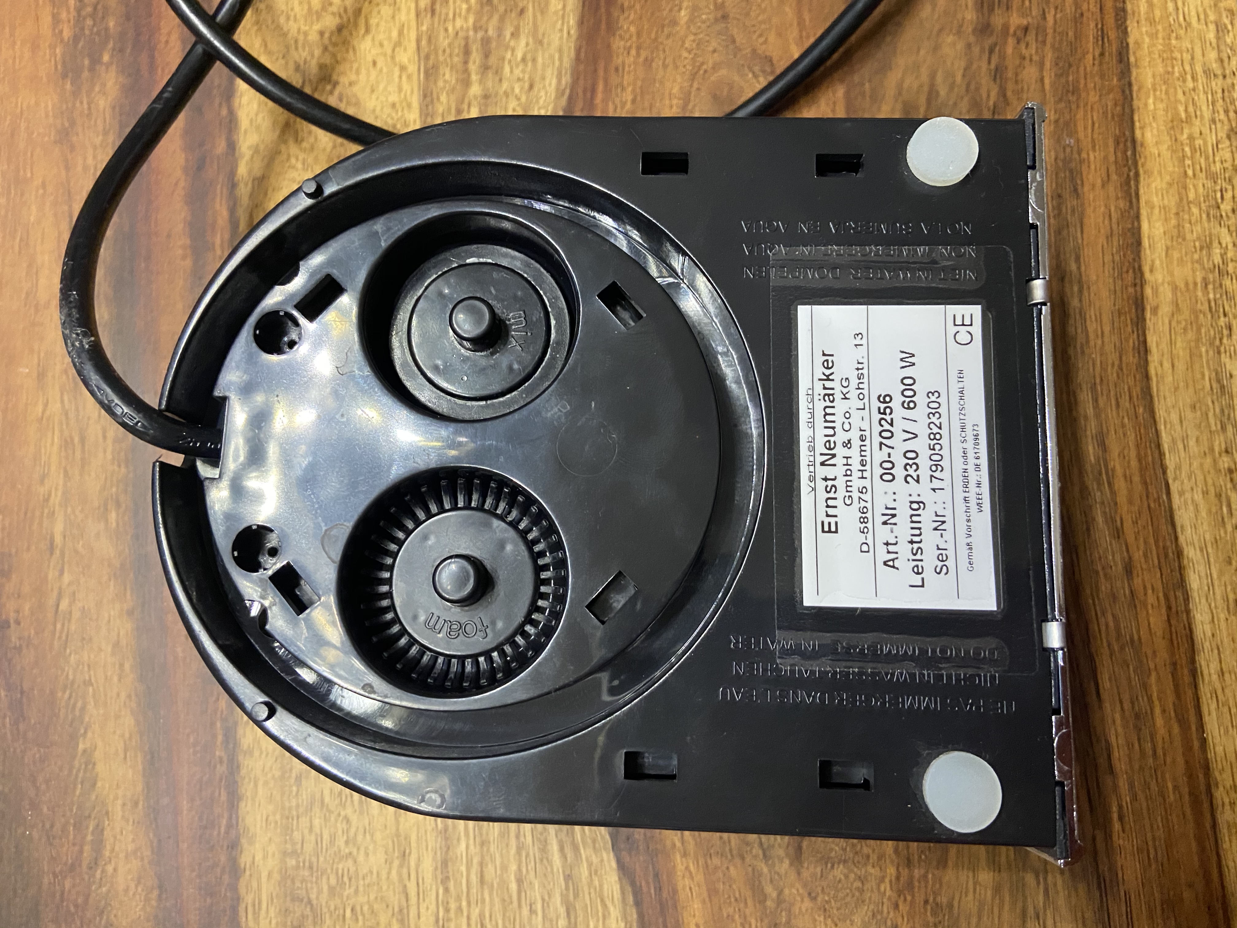 Induktions-Milchaufschäumer Neumärker 00-70256