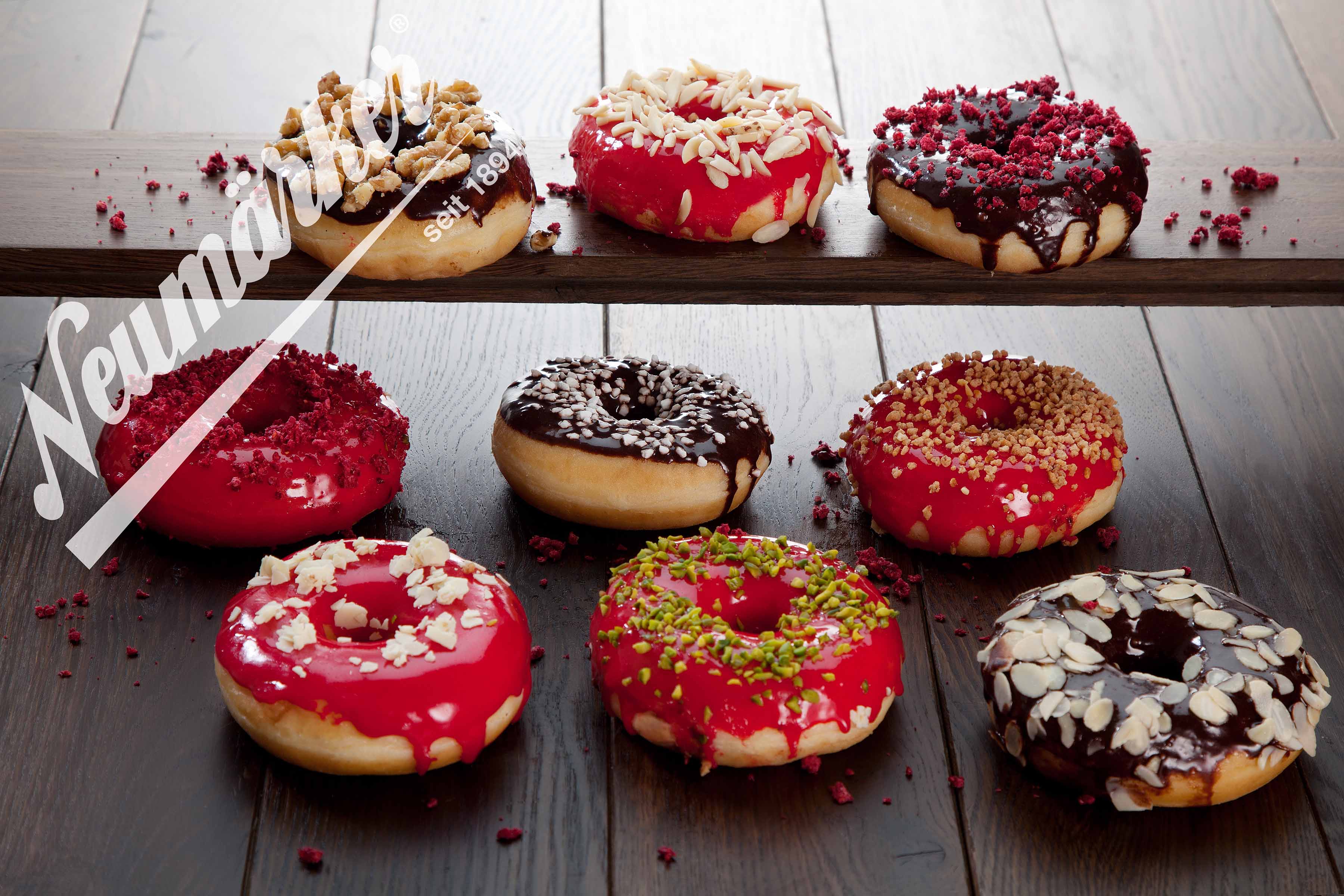 Neumärker Waffeleisen-Wechselplatte Dony Donut für Backsystem & Thermocook mit Antihaftbeschichtung