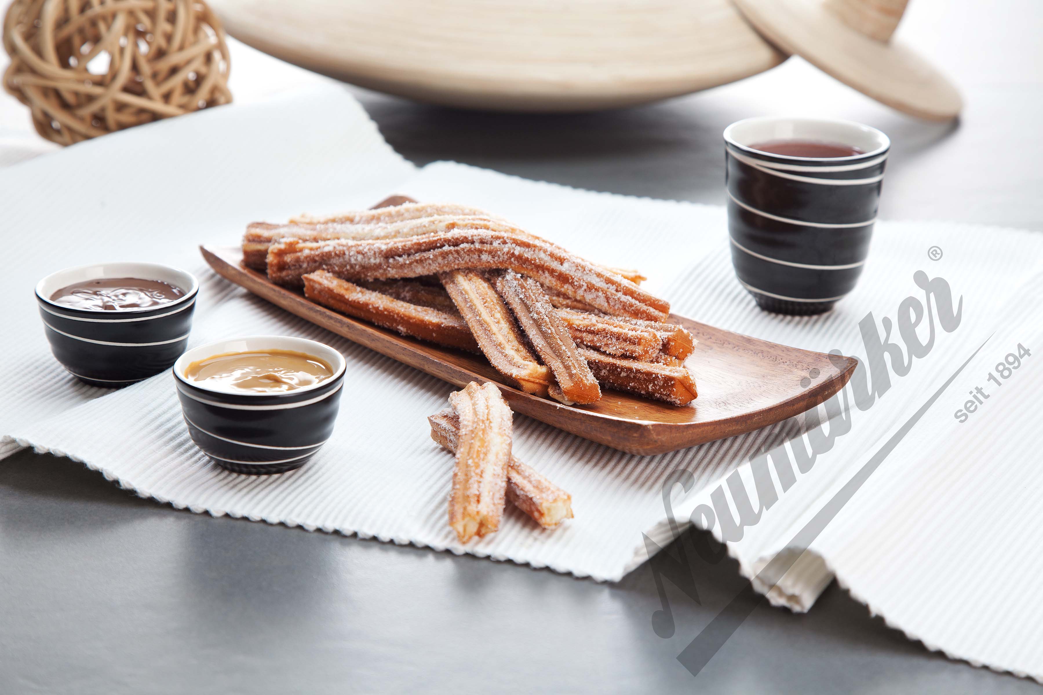 Neumärker Churrosmaker Thermocook® inkl. Churros Wechselplatten