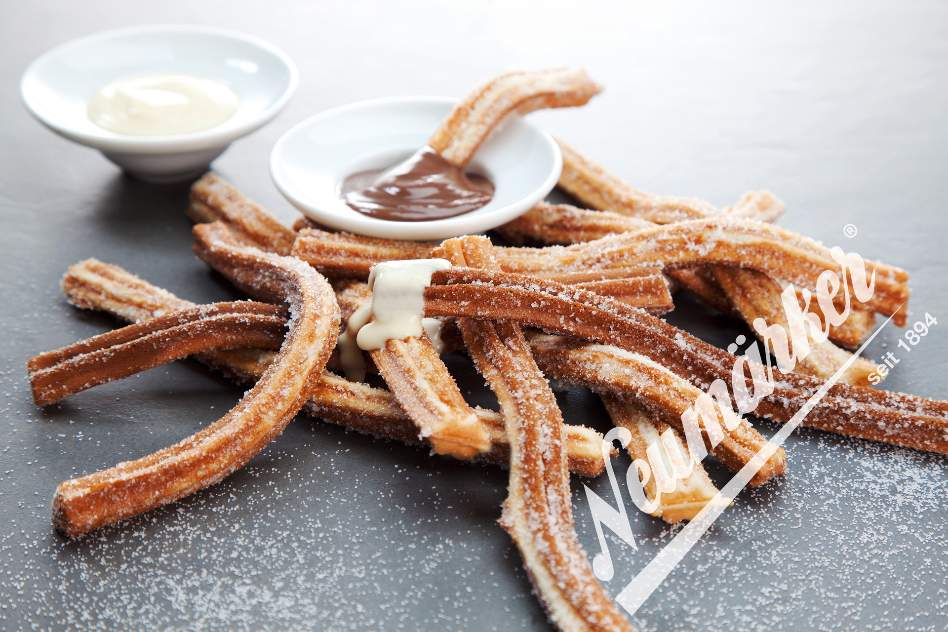 Neumärker  Waffeleisen-Wechselplatte Churros für Backsystem & Thermocook