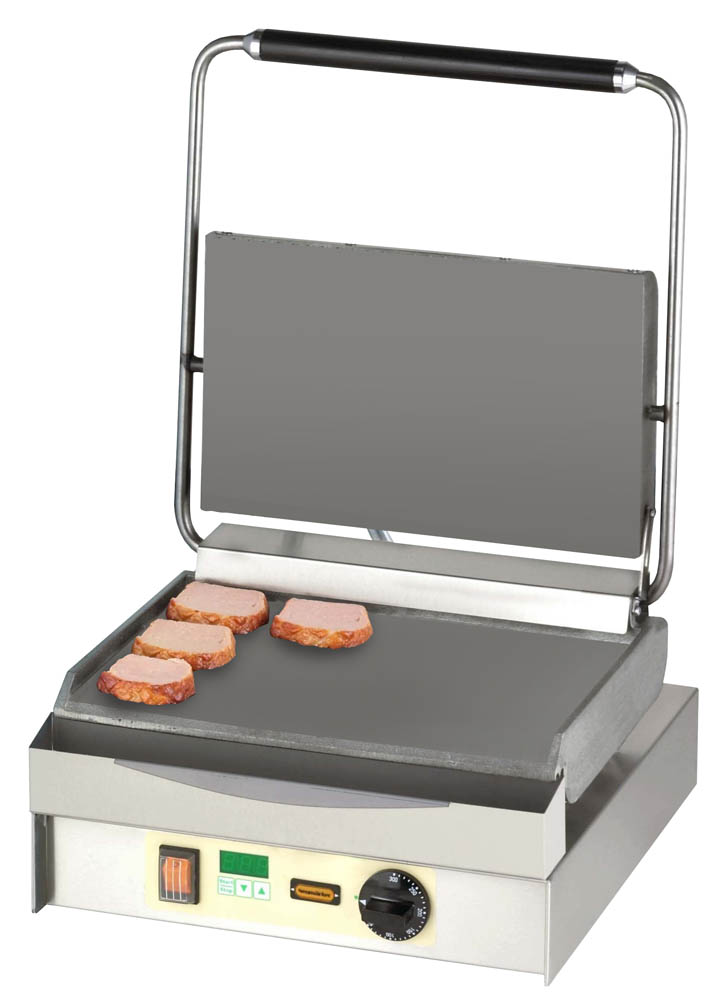 Chopper-Grill - oben + unten glatt, mit Digitaltimer 11-80430DT Neumärker