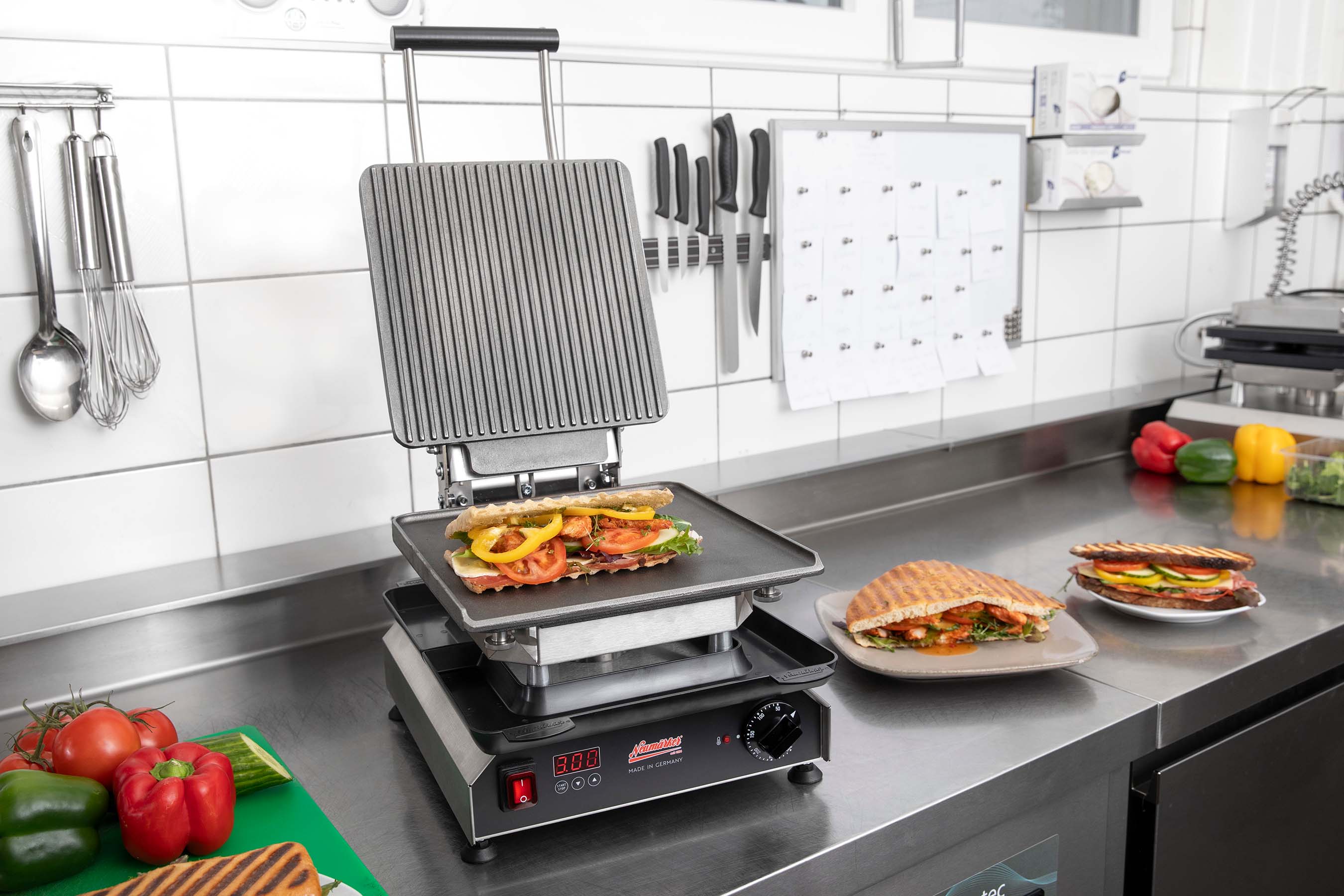 Neumärker Panini-Grill Wechselplatten für Thermocook®